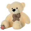 3.2 feet Premium off White Teddy bear