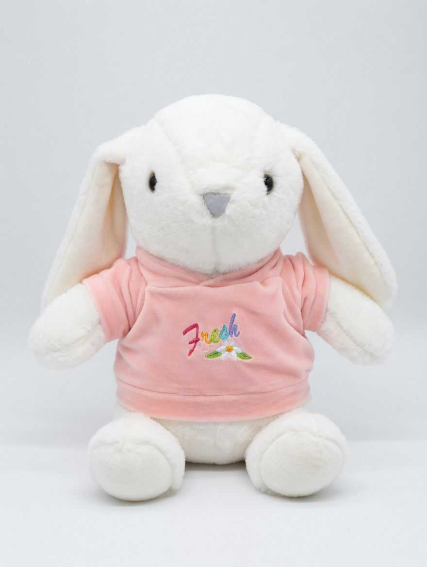 White rabbit stuffed toy soft bunny plushie in Pakistan by Stuffeez.pk
