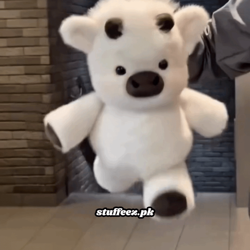 Globally Viral Cow Running Plushie