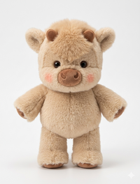 Globally Viral Cow Running Plushie