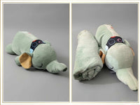 elephant stuffed toy with roll up blanket at stuffeez