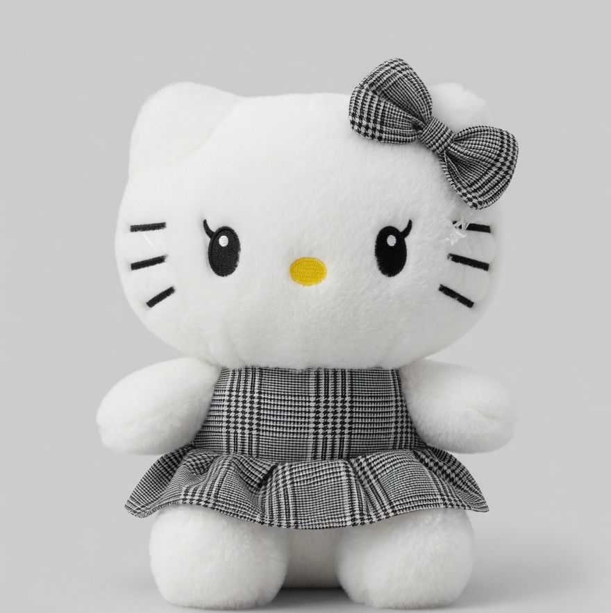 Hello Kitty medium plushie fluffy stuffed toy by Stuffeez.pk