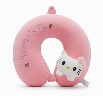 Hello Kitty memory foam neck pillow soft travel cushion from Stuffeez.pk