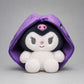 Kuromi Zip Plushie 2-in-1 soft plush storage pouch