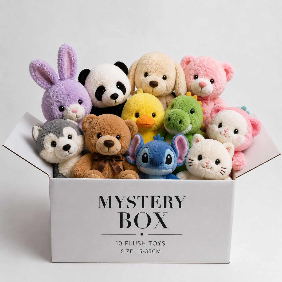 Mystery Box (10+ Stuffed toys All sizes)