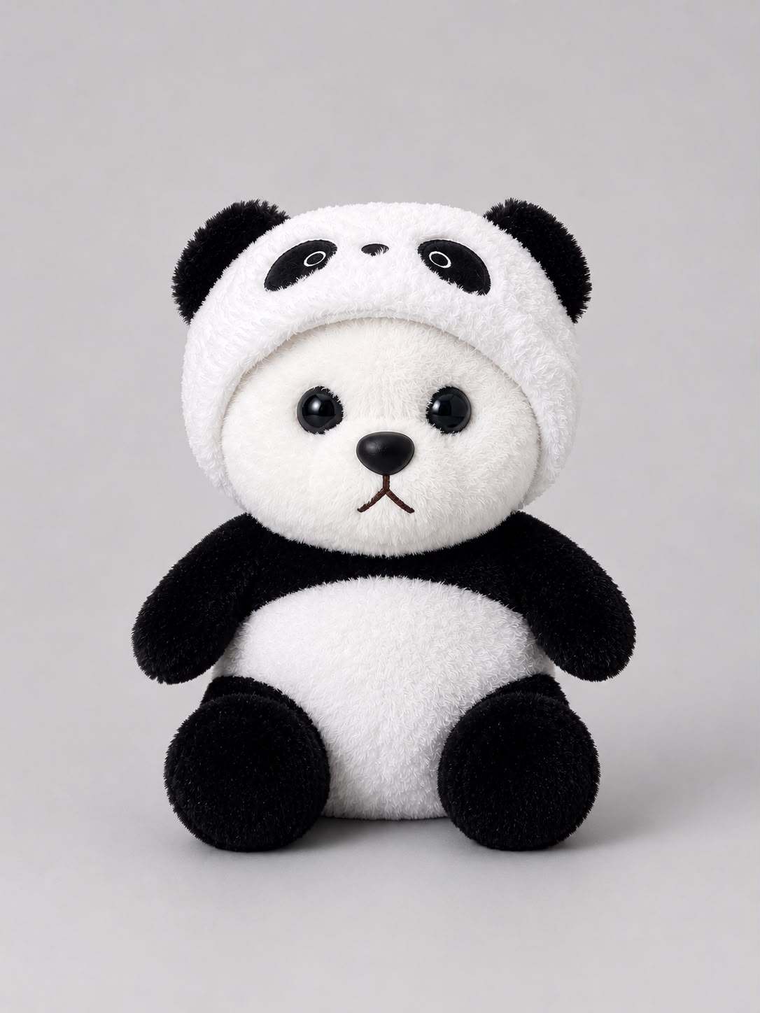 Stuffeez Panda Hoodie Bear