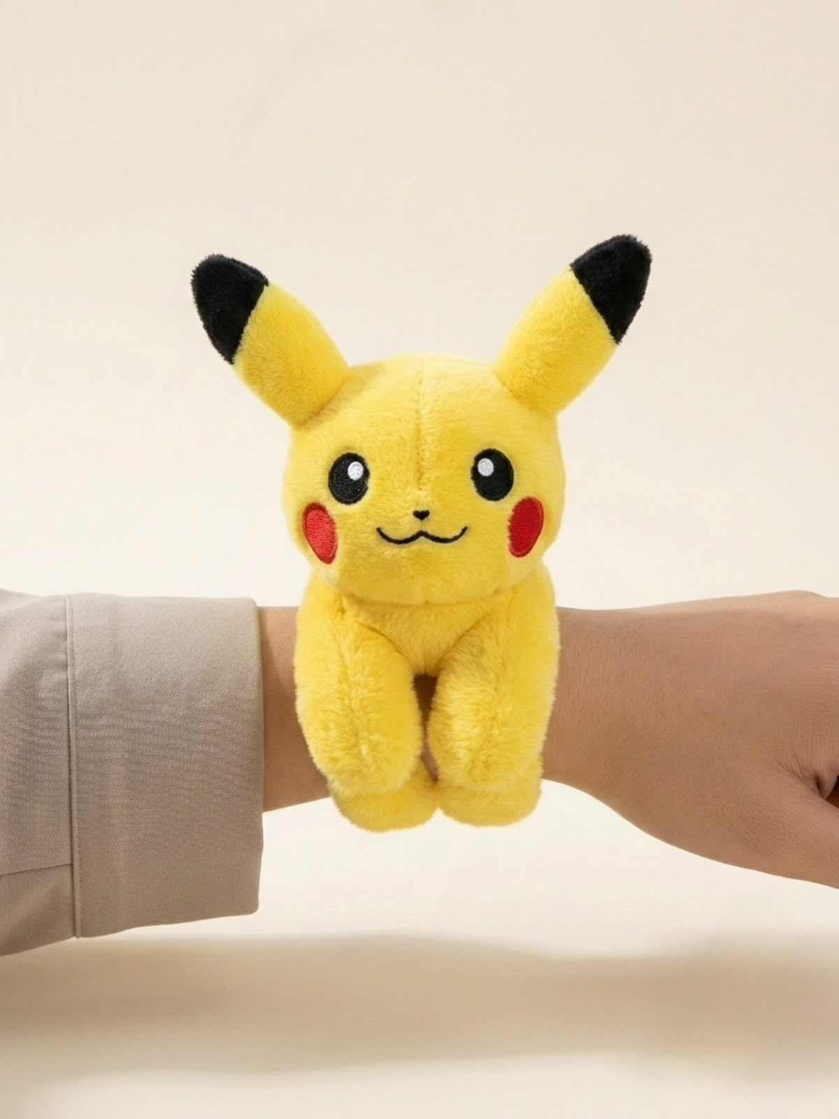 Pikachu plush handband soft wrist hugger