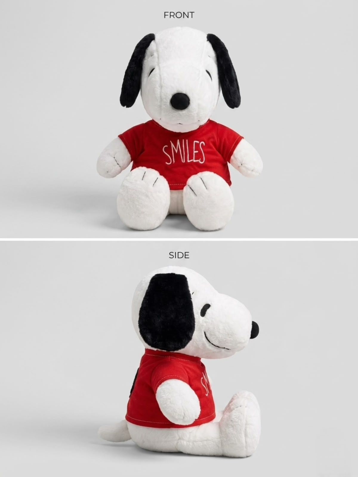 snoopy front and side view