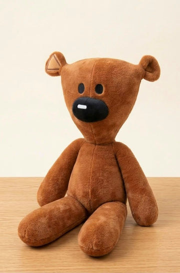 Iconic Mr Bean Teddy soft stuffed toy.