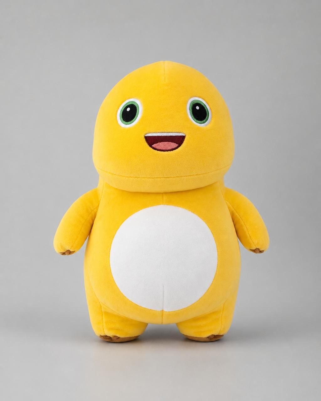 yellow smiley stuffed toy at stuffeez
