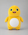 yellow smiley stuffed toy